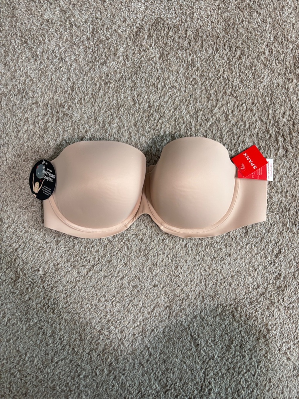 SPANX Strapless Smooth Molded Bra in Nude